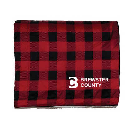 Add Your Logo: Camper Blanket w/ Tote Bag